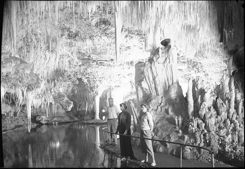 River Cave, Margaret River [Western Australia, 2] [Frank Hurley] Courtesy of the National Library of Australia