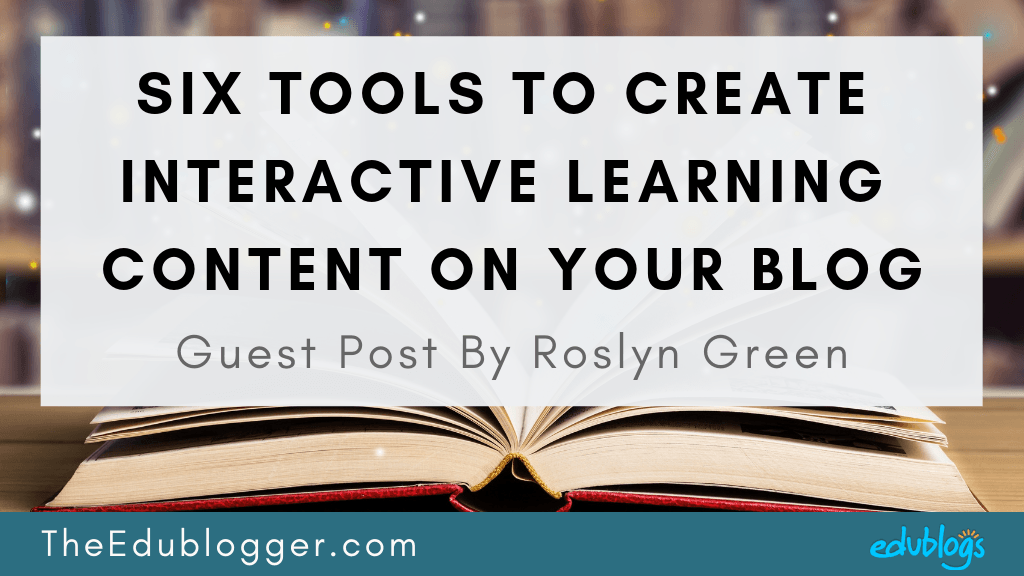 Six Tools To Create Interactive Learning Content On Your Blog TWITTER